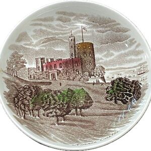 Vintage 1930’s  4” Johnson Bros Norris Castle Coaster/trinket Dish.